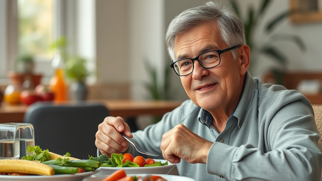 외식 전 필수! 당뇨 환자의 메뉴 선택 황금 기준 (realistic 스타일)