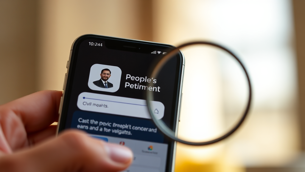 내 민원, 잘 처리되고 있을까? (처리 기간 & 결과 확인) (realistic 스타일)