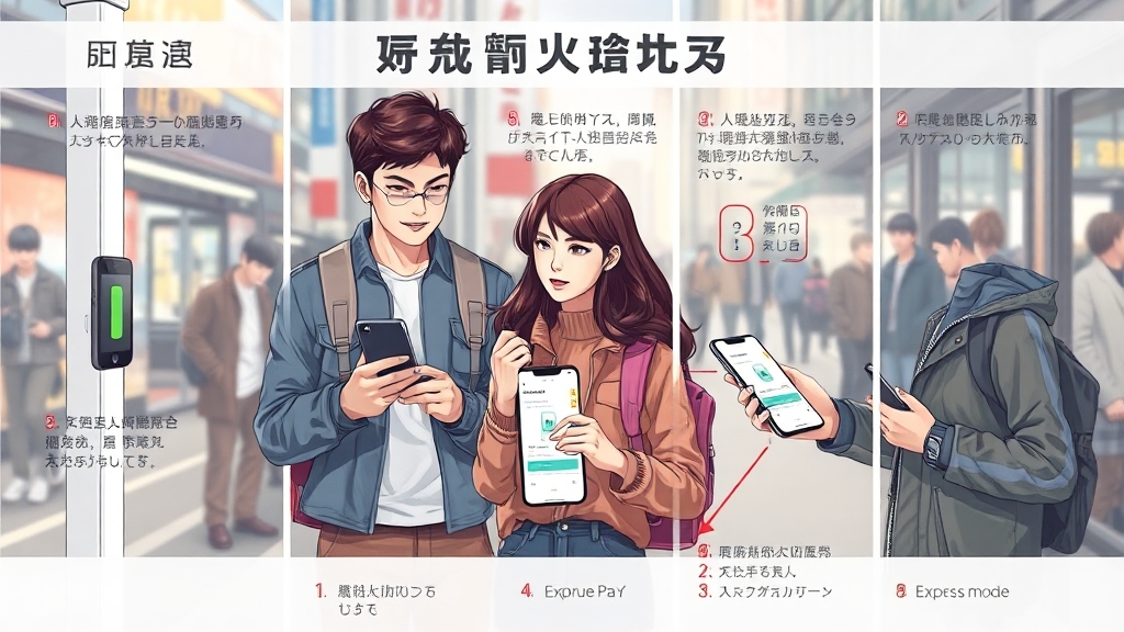 애플페이 교통카드 사용 전 필수 정보 (realistic 스타일)