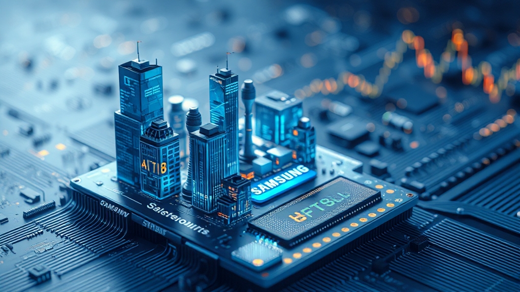 2025년 삼성전자 주가 전망 (realistic 스타일)