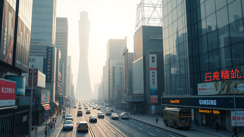 주요 뉴스 헤드라인 (realistic 스타일)