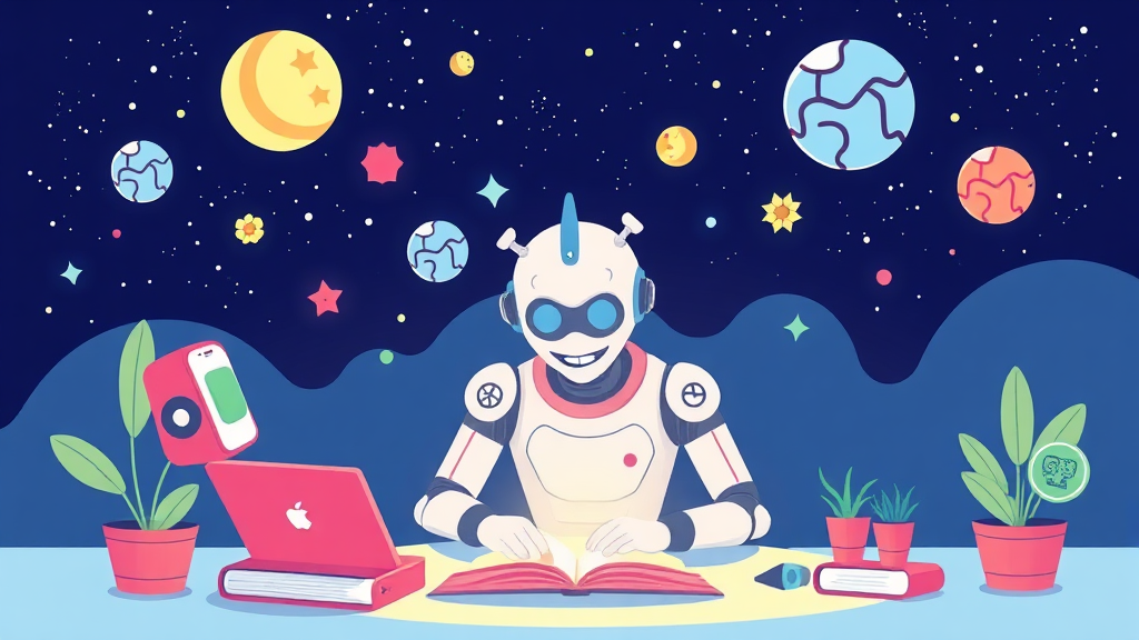 LLM 기반 서비스 개발: 챗봇부터 글쓰기 프로그램까지 (cartoon 스타일)