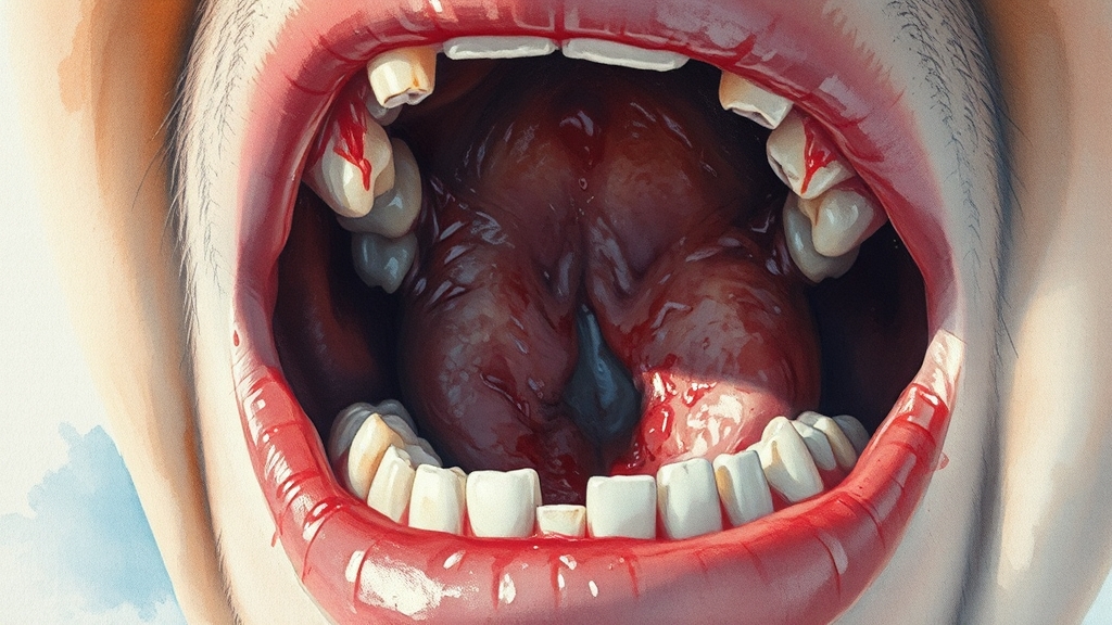 치아 마모와 잇몸 퇴축의 숨겨진 영향 (watercolor 스타일)