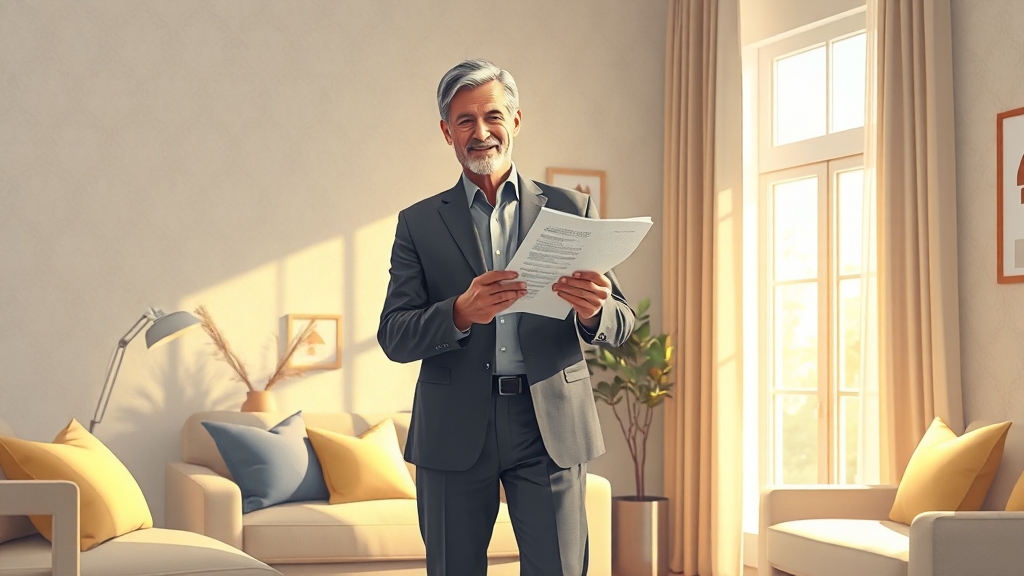 2025년 정책 변화 및 대출 전략 (illustration 스타일)