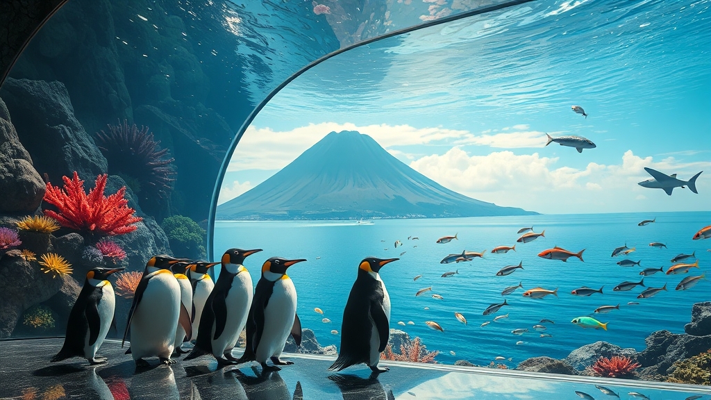 아쿠아플라넷 제주 기본 정보 (realistic 스타일)