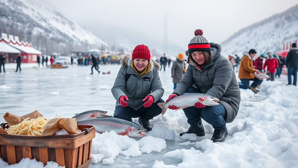 축제 준비 & 기대 효과 (realistic 스타일)