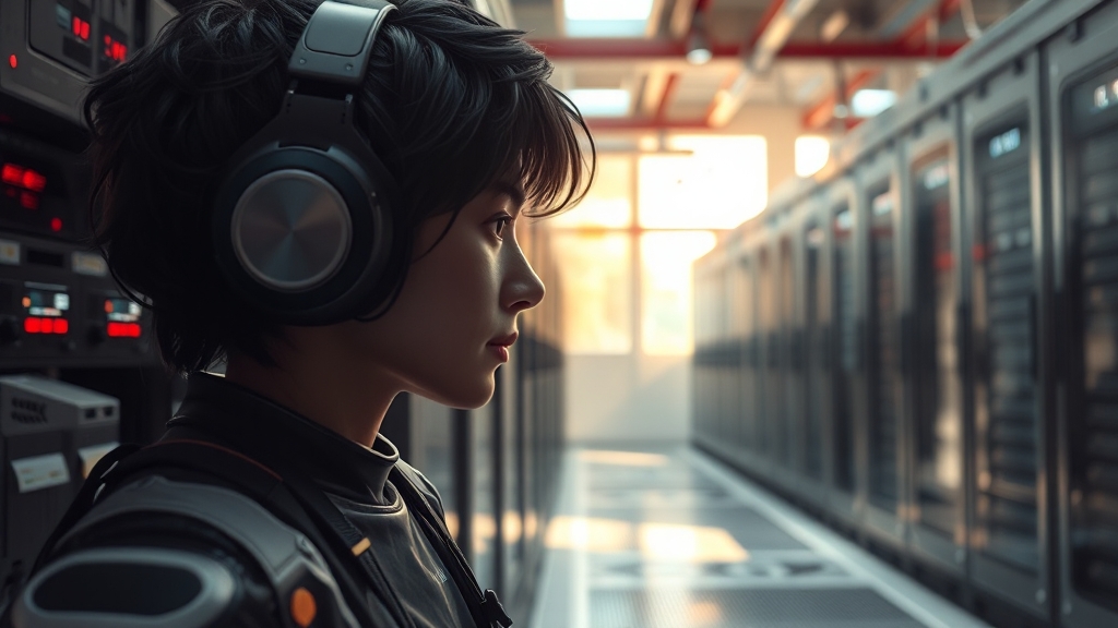 GPU 전력 효율 개선을 위한 기술 동향 (realistic 스타일)