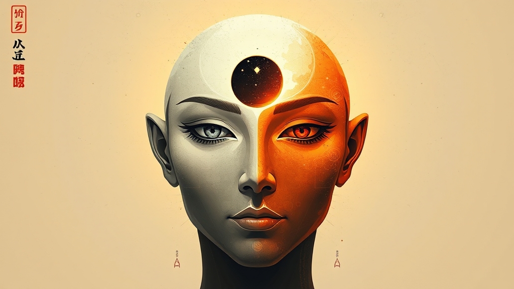 관상, 얼굴의 지도 (illustration 스타일)