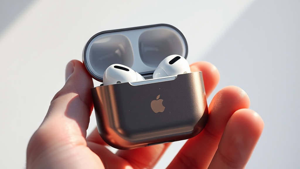 에어팟 프로 2세대 집중 분석 (realistic 스타일)