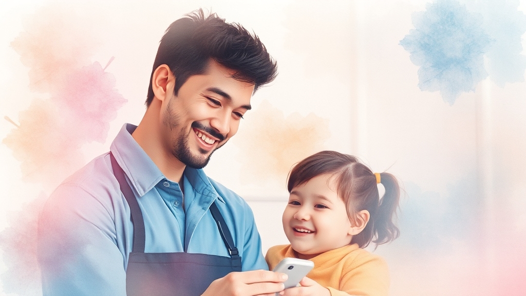 코웨이 방문 서비스 절차 (watercolor 스타일)