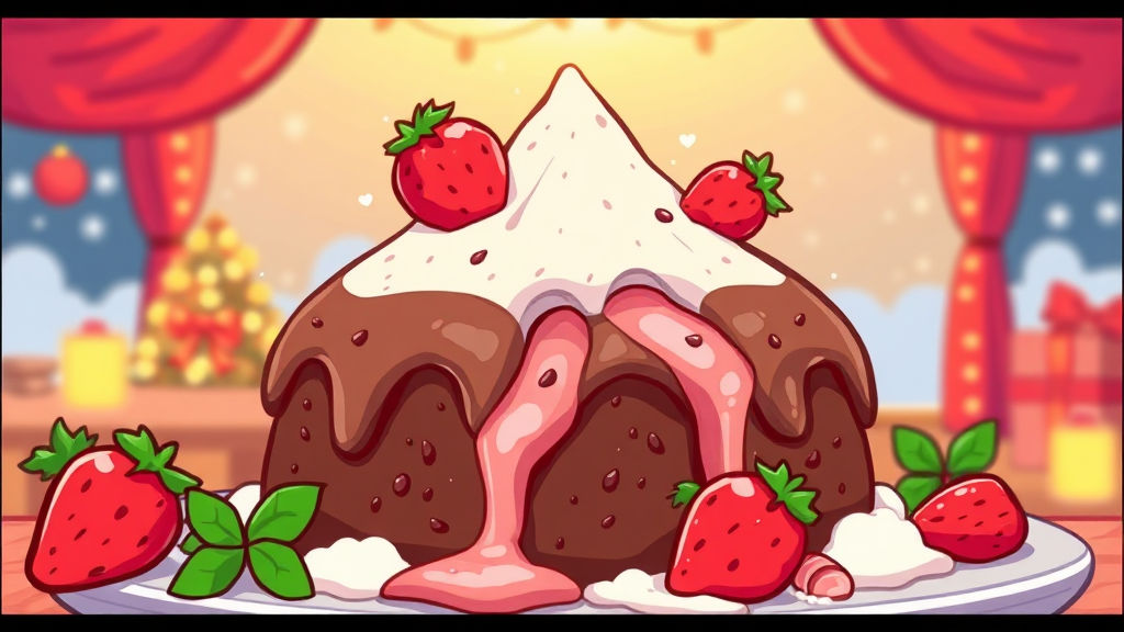 딸기시루 종류 및 라인업 (cartoon 스타일)