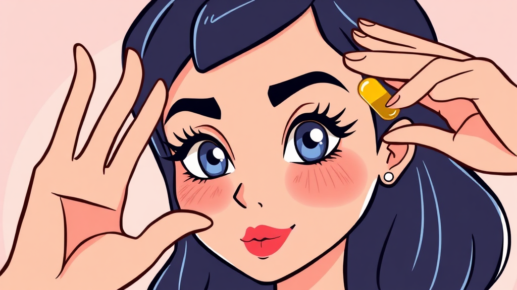 섭취 후 변화와 만족도 (cartoon 스타일)