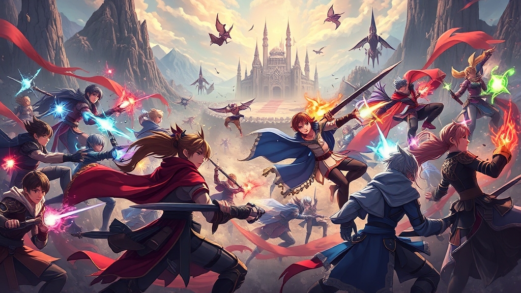 무료 RPG 게임 Top 20 (illustration 스타일)