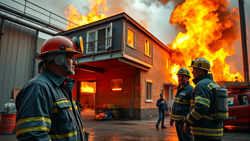 소방시설관리사란? (realistic 스타일)