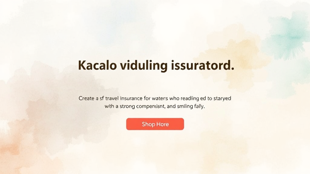 카카오 여행자보험, 이런 경우에도 환급받을 수 있어요! (watercolor 스타일)