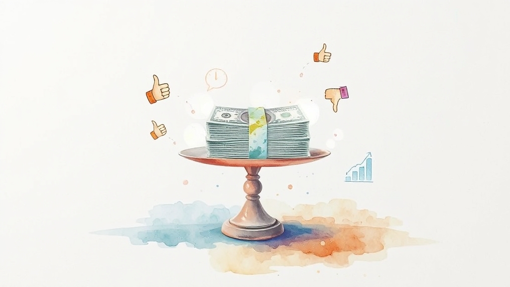 신용등급, 어떤 기준으로 평가될까요? (watercolor 스타일)