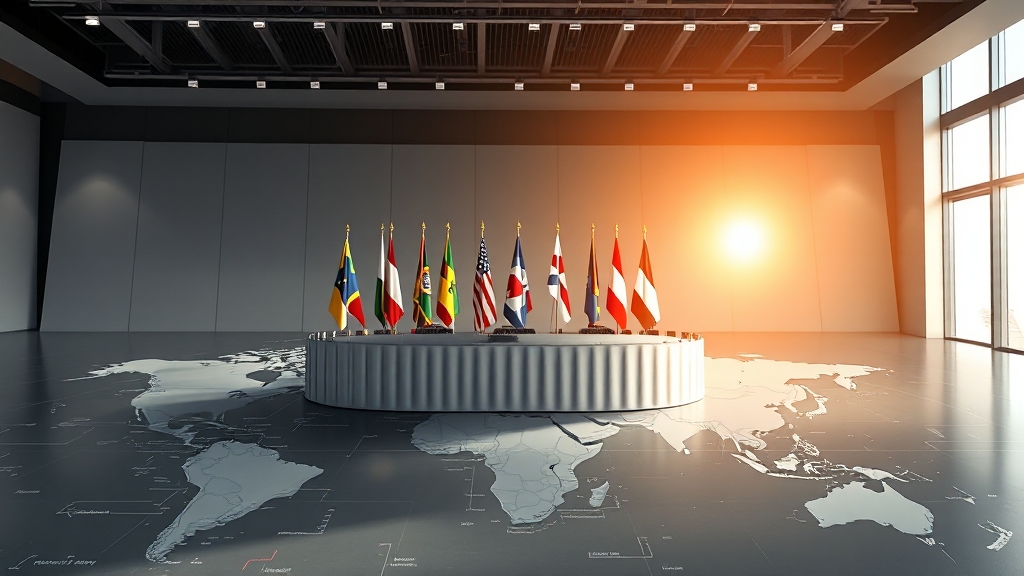 글로벌 경제 동향 및 전망 (realistic 스타일)