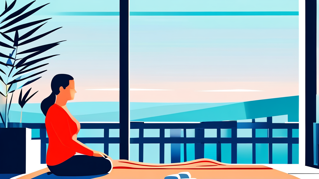 편두통 예방을 위한 효과적인 생활 습관 (illustration 스타일)