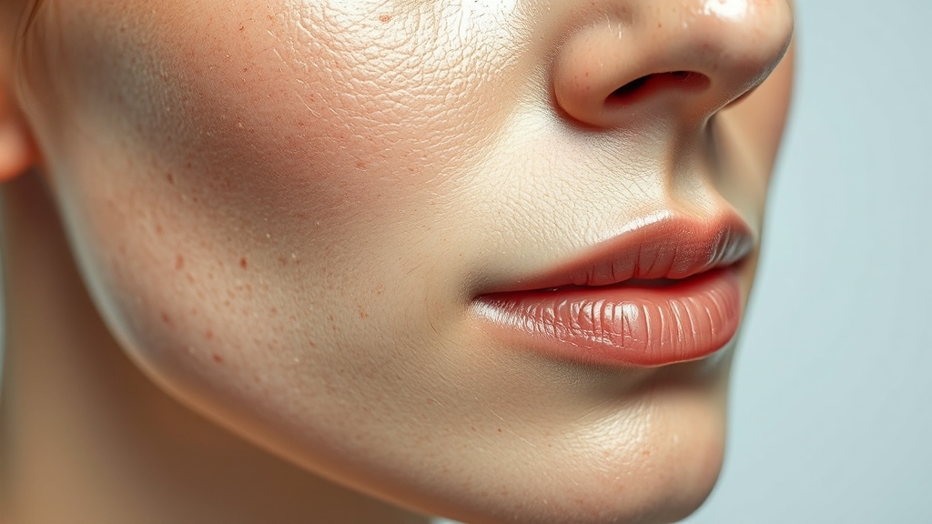 좁쌀 여드름, 이렇게 관리하세요! (realistic 스타일)