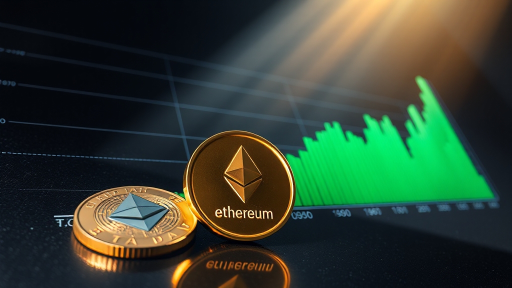 이더리움 급등 원인 분석 (realistic 스타일)