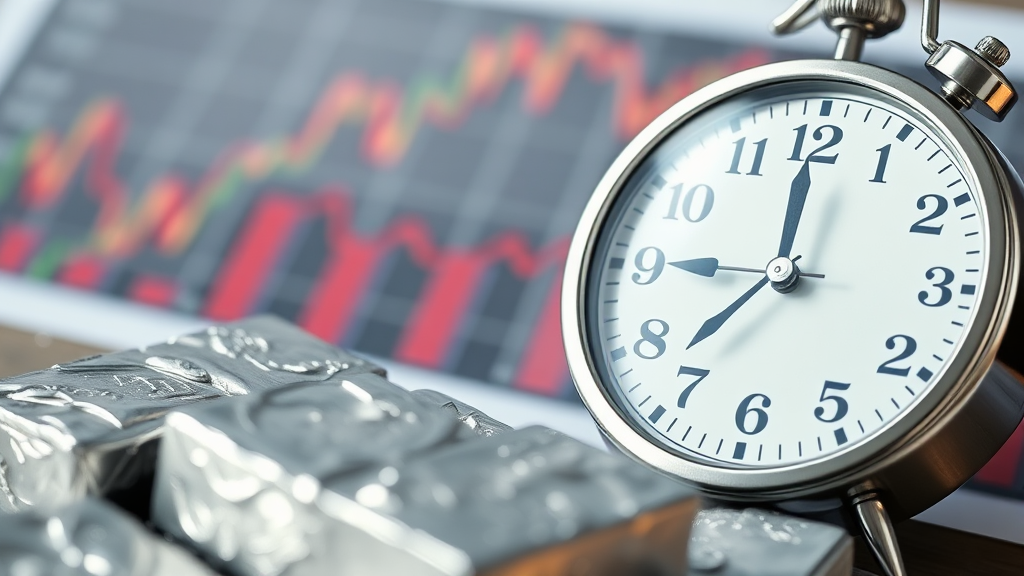 성공적인 은 투자를 위한 전략 (realistic 스타일)