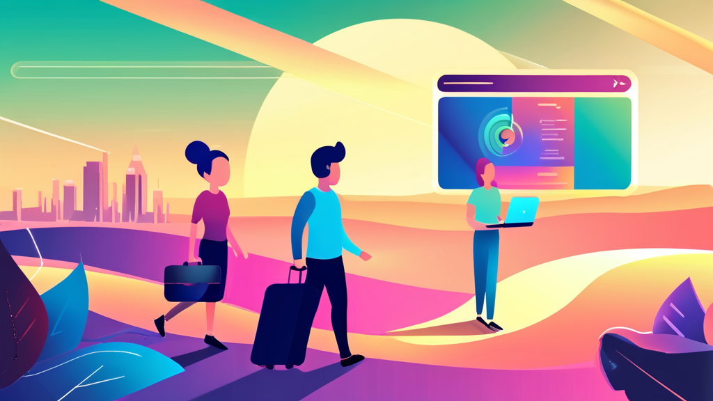 성공적인 취업을 위한 실질적인 준비 (illustration 스타일)