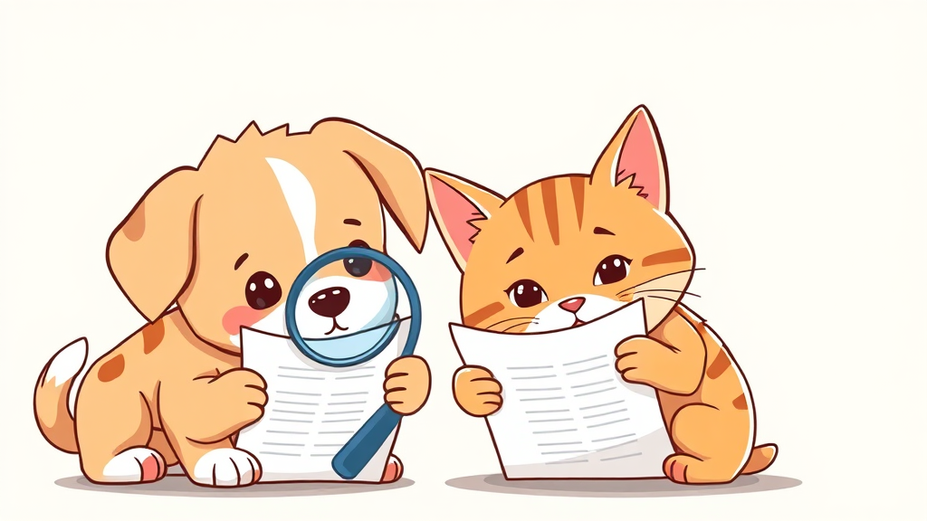 펫보험 가입 전 반드시 확인해야 할 5가지 (illustration 스타일)