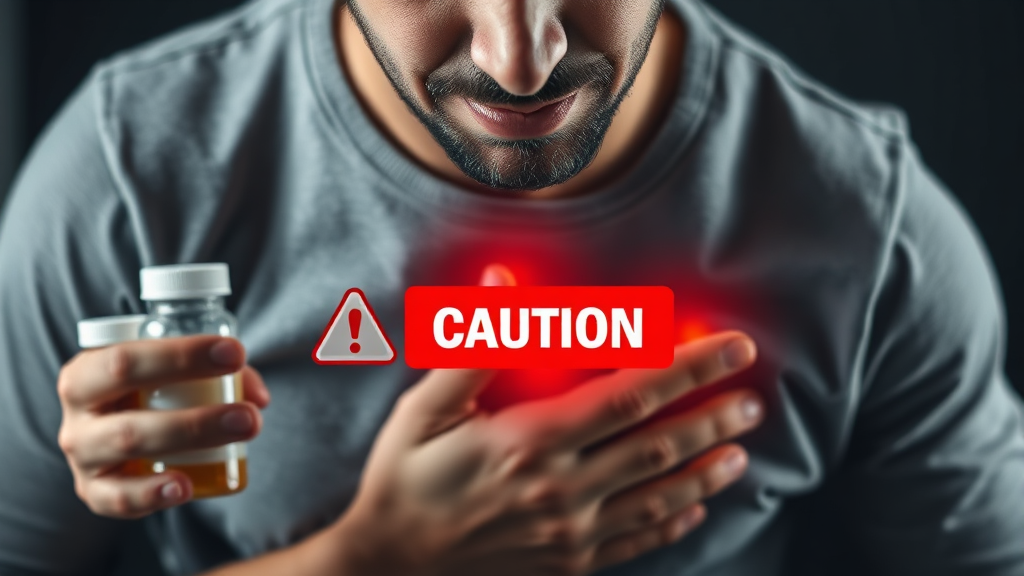 우루사 부작용 및 주의사항 (realistic 스타일)