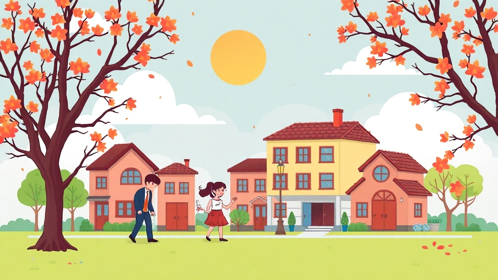 청약 전략 & 유의사항 (cartoon 스타일)