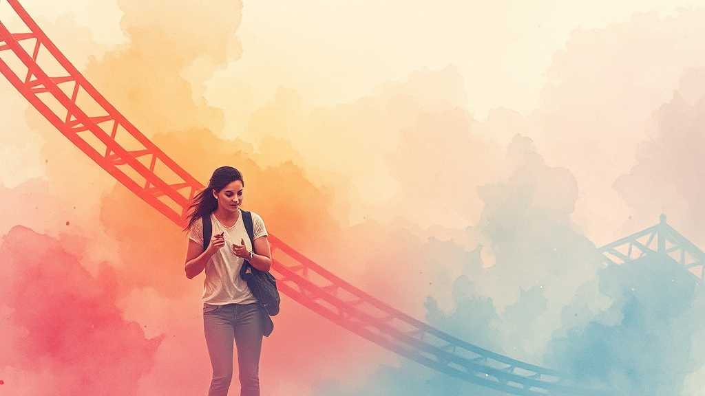 밈 주식 투자, 성공 가능성은? (watercolor 스타일)