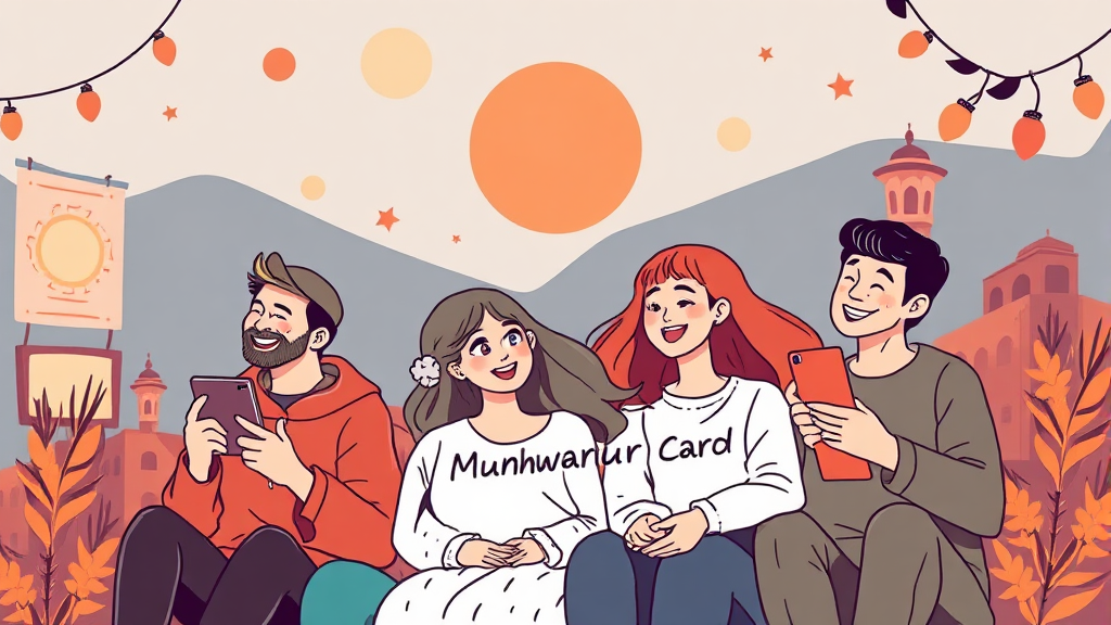 문화누리카드, 궁금증 해결 및 문의처 안내 (illustration 스타일)