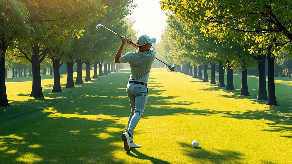 골프 클럽 및 장비 소개 (illustration 스타일)