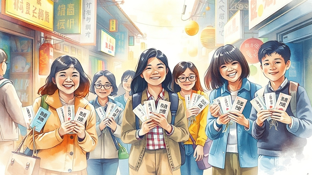 소비쿠폰, 무엇인가요? (watercolor 스타일)