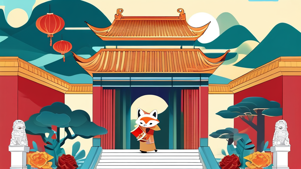 궁궐 속 미스터리, 흥미진진한 사건들 (illustration 스타일)