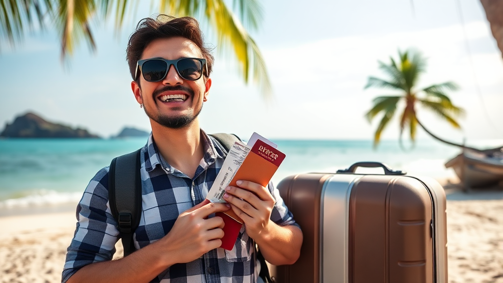 푸꾸옥 여행 출발 전 체크리스트 (realistic 스타일)