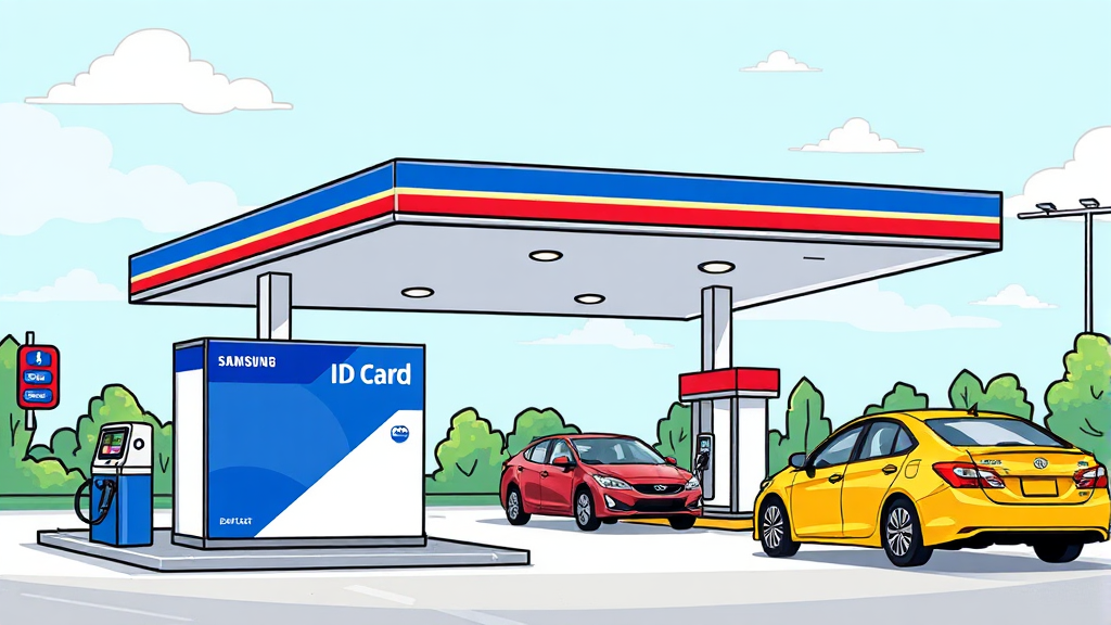 스마트한 소비 생활, 지금 시작하세요! (cartoon 스타일)