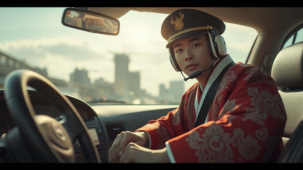 영상 제작 비하인드 스토리 (realistic 스타일)