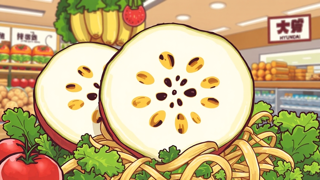 히카마, 무엇이 특별할까? (cartoon 스타일)
