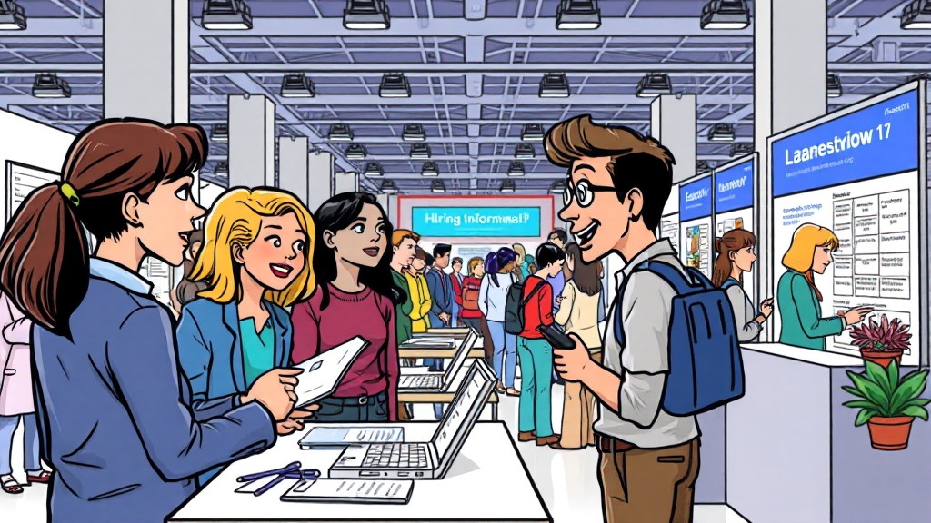 취업 역량, 어떻게 강화할까요? (cartoon 스타일)