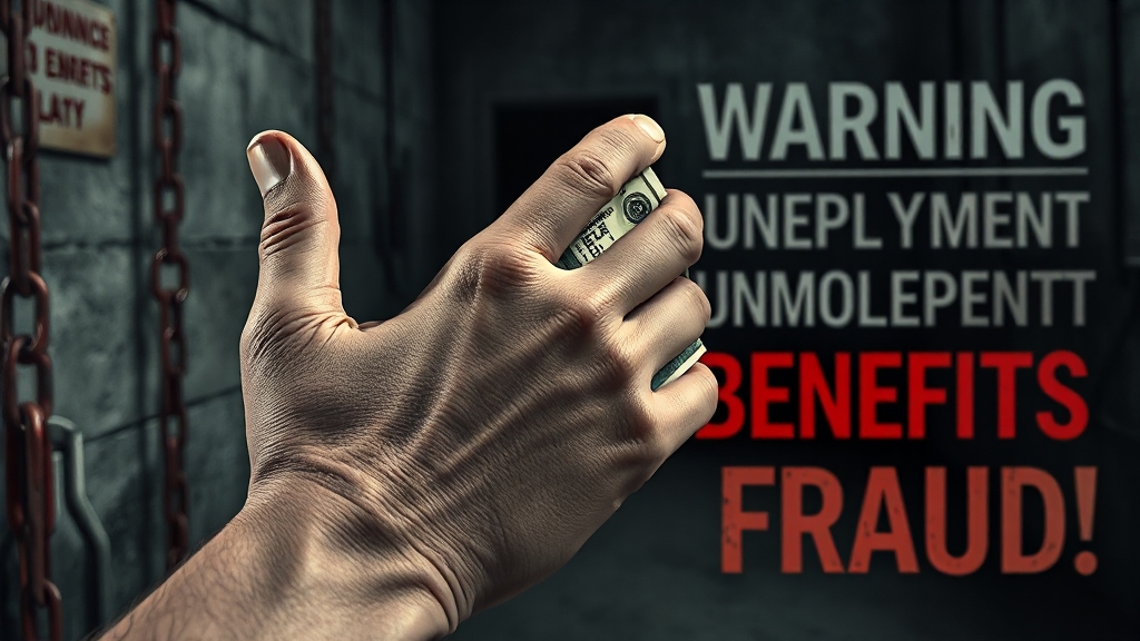 부정 수급 방지 (realistic 스타일)