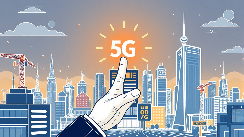 이통3사 4조 영업익 심층 분석 9 통신비 인하 압박과 정부 정책 (illustration 스타일)