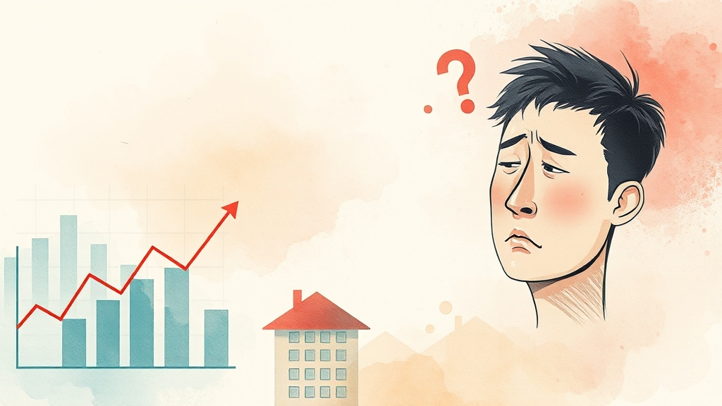 투자 시 주의할 점 (watercolor 스타일)