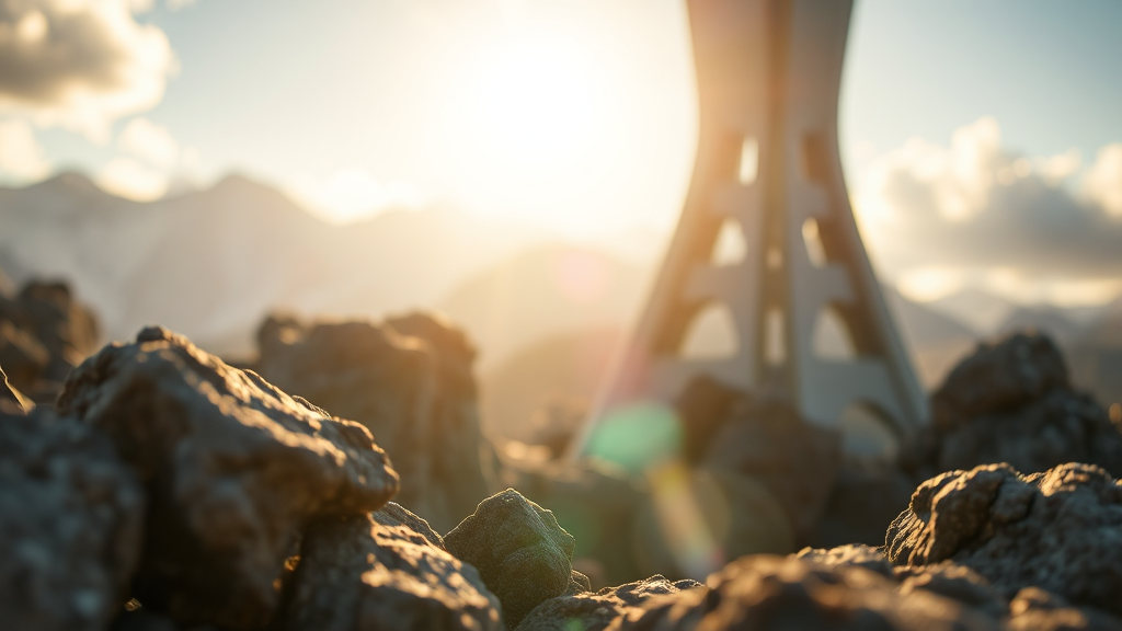 AI 시대, 메모리 시장의 변화와 기회 (realistic 스타일)