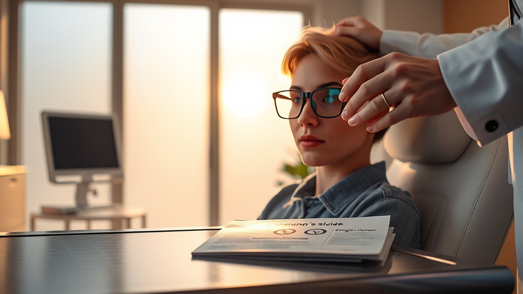 인공 수정체: 종류, 비용 및 선택 가이드 (realistic 스타일)