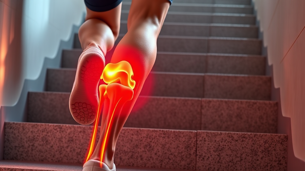 슬개대퇴 관절 문제와 반월상 연골 손상, 통증의 주범? (realistic 스타일)