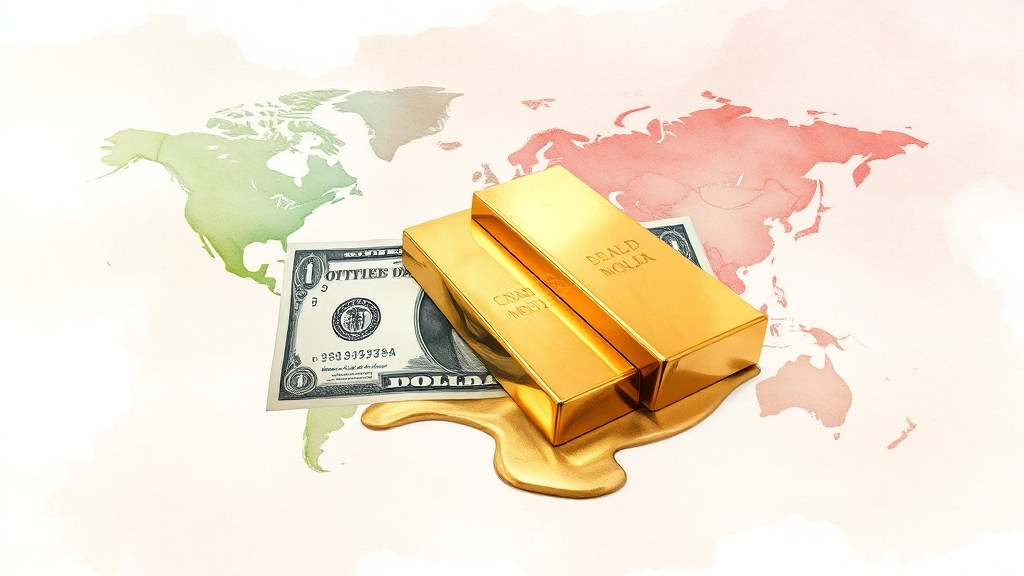 금값 상승 요인 심층 분석 (watercolor 스타일)