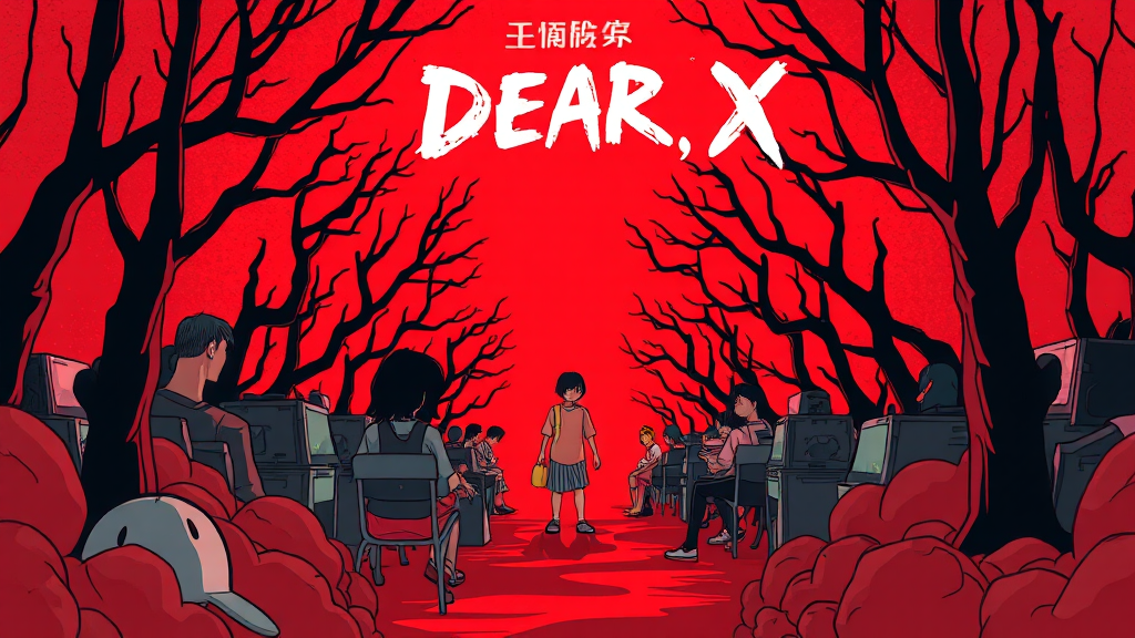 ‘친애하는 X’ 화제성 & 시청 반응 (cartoon 스타일)