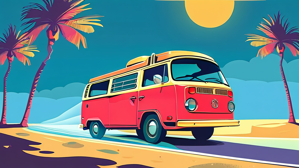 미세먼지 심한 날, 여행 계획은 이렇게 세우세요 (cartoon 스타일)