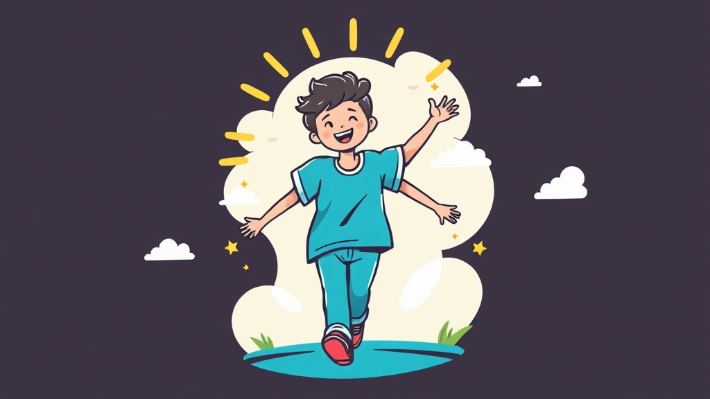 청년 대상 정부지원 대출 (illustration 스타일)