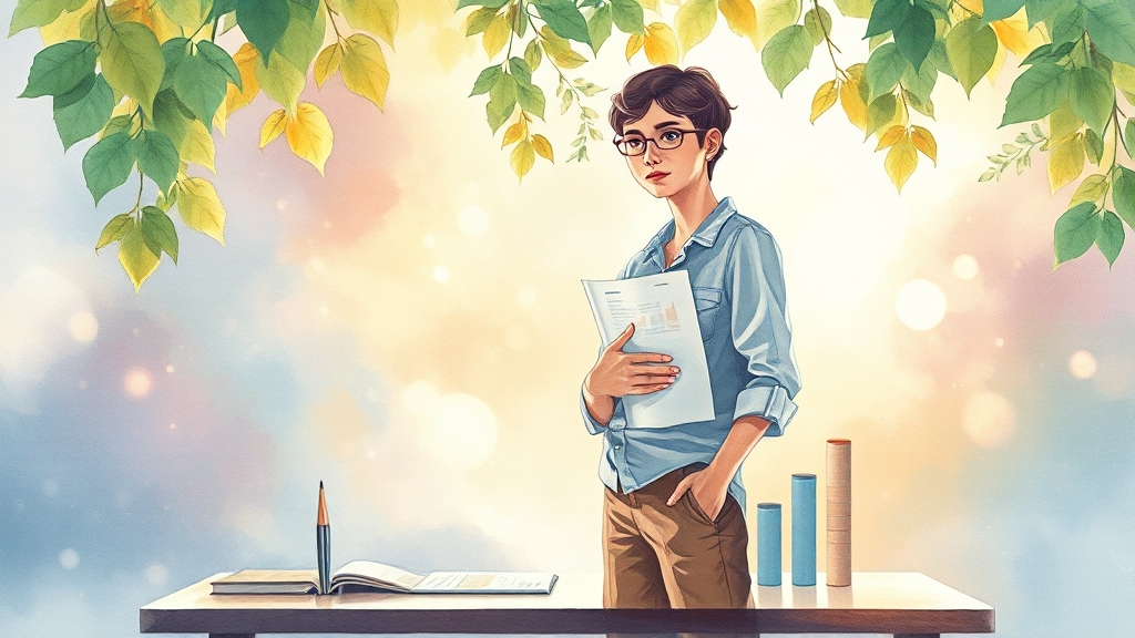 중도 vs 만기, 뭐가 다를까? (watercolor 스타일)